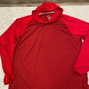 Nike Dri-Fit Red Performance Hoodie-XL